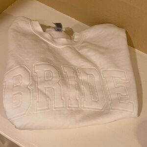 White Bride Sweatshirt
